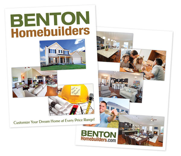 Benton Homebuilders Folder Design