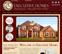 button for Executive Homes website description