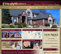button for Healy Homes website description